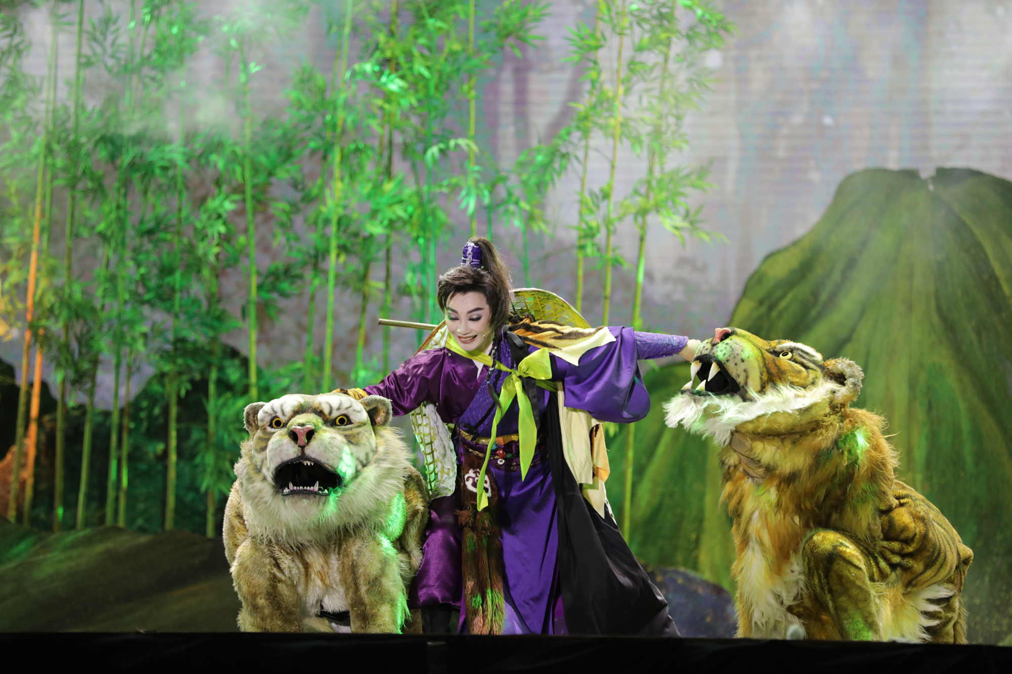 明園華戲劇總團今晚帶來明華園暌違10年，才又將《媽祖》大戲搬到戶外演出。台南市政府提供