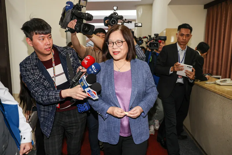 海委會主委管碧玲今天表示，中國海警的行為，是傷害人民感情、製造恐慌，令人遺憾。圖/中央社