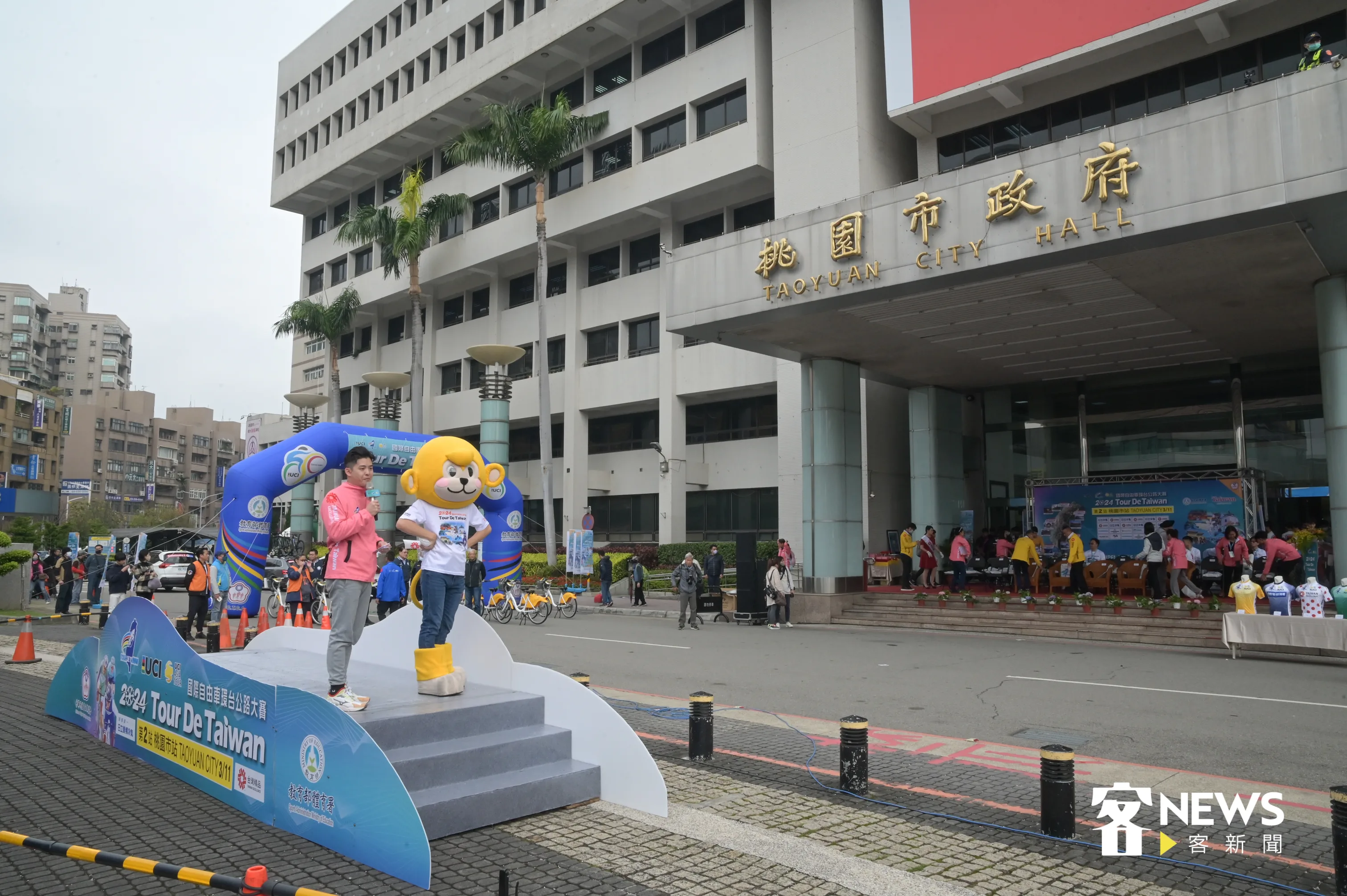 環台賽第2站桃園站賽前舞台活動。洪俊傑攝