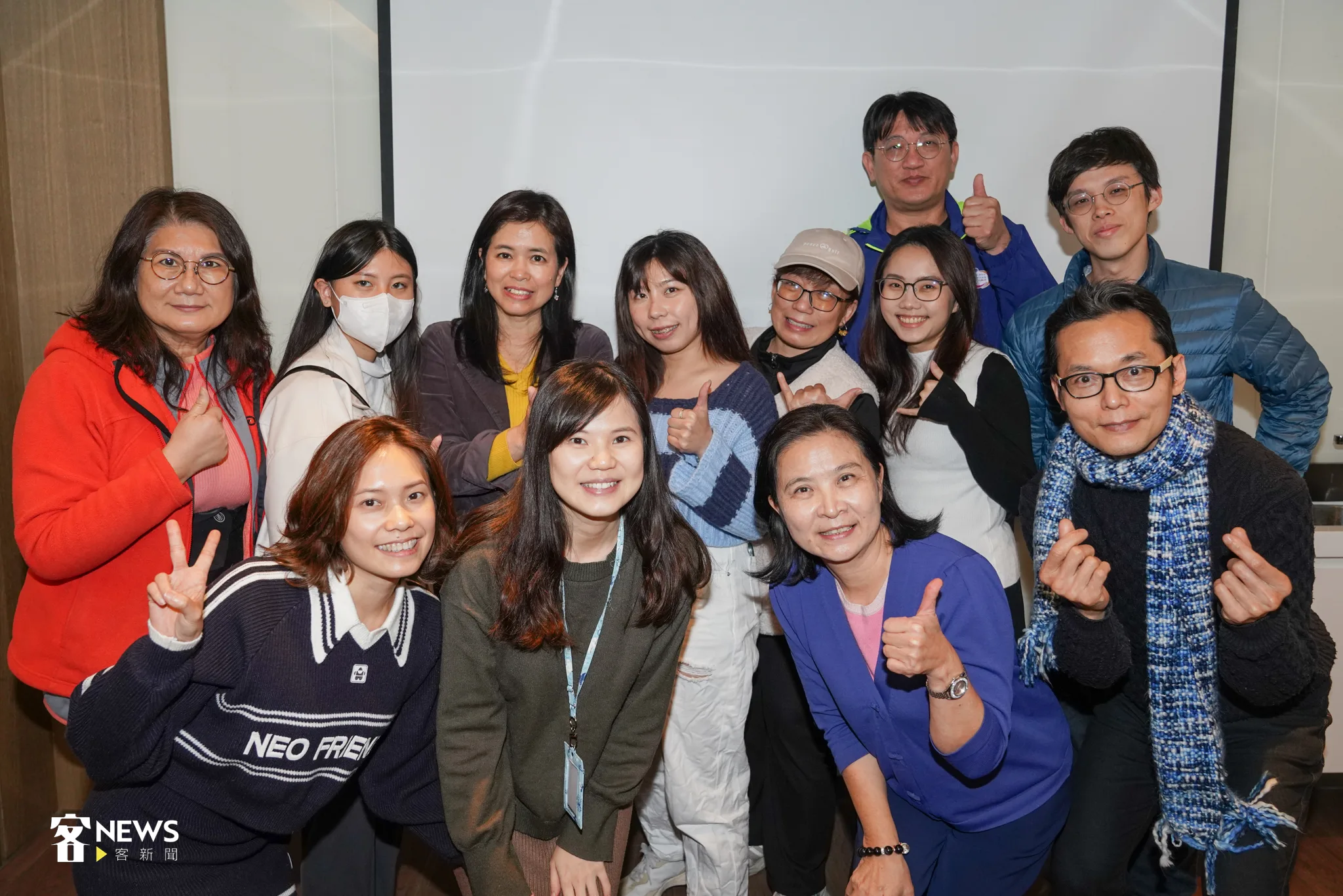 施賢琴鼓勵廣播人位找志同道合的朋友一起做節目,打團體戰才較有機會得獎。宋佩遙攝