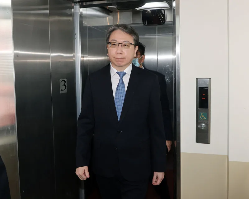 立法院外交及國防委員會21日邀請國安局長蔡明彥（圖）率相關情報機關首長報告國家情報工作暨國家安全局業務，並備質詢。中央社