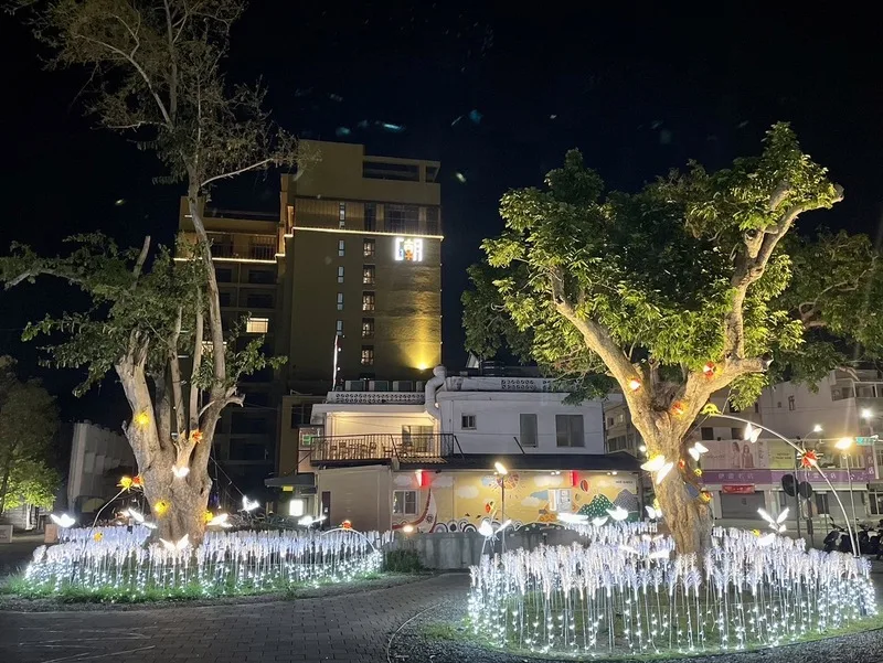 台東鐵花新聚落嶄新風貌　燈之祭4／4點燈
