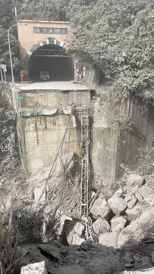 翻攝以蘇花公路即時路況為主的平台的粉絲專頁