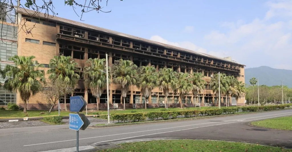 東華大學理工學院因地震燒毀　校方決定異地重建