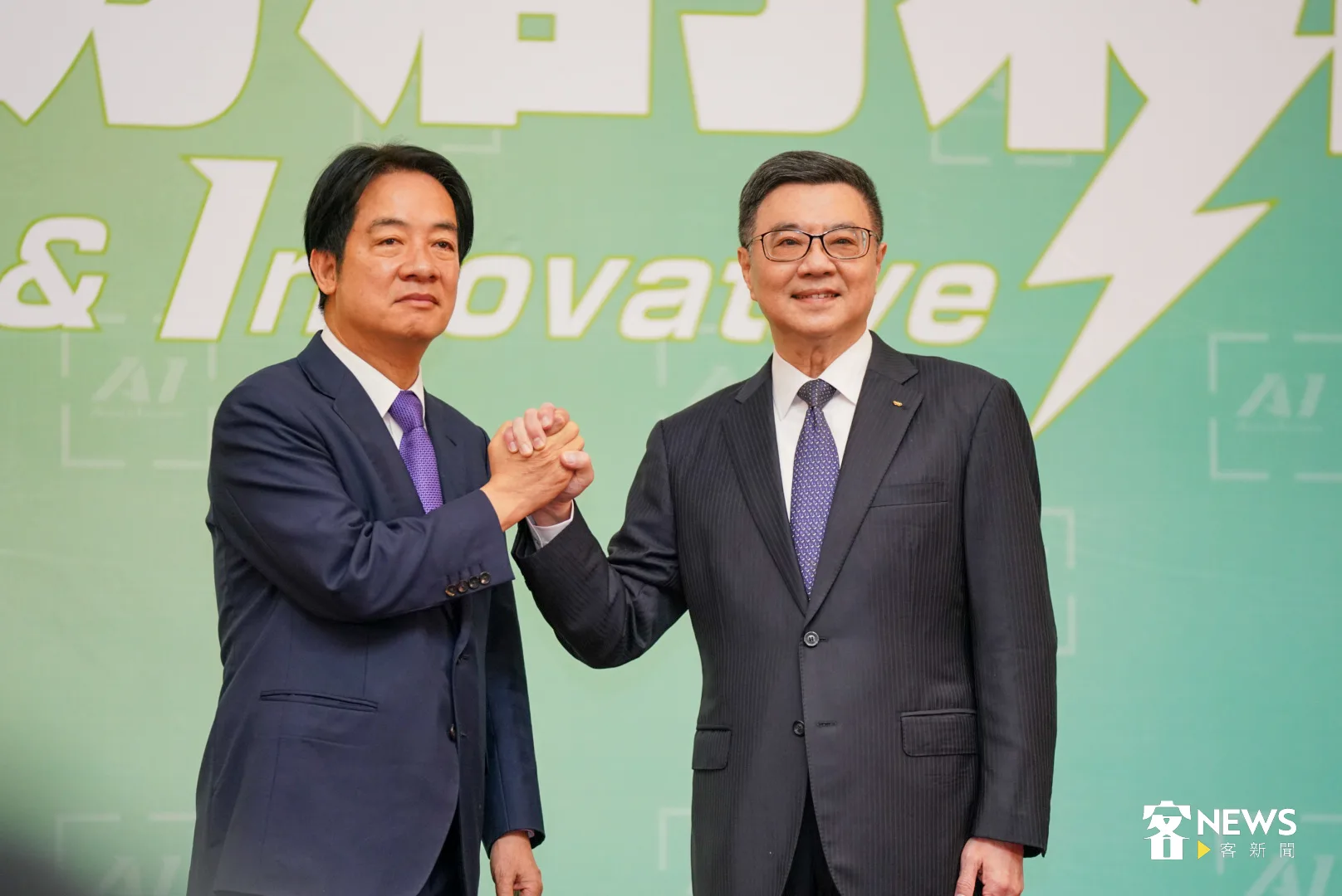 準總統賴清德今公布520後內閣首長，行政院長由卓榮泰擔任。李台源攝