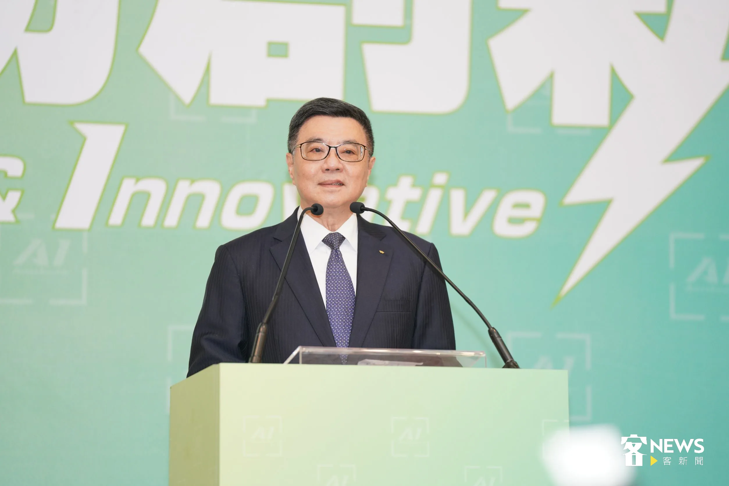 卓榮泰將擔任賴清德上任後首位行政院長，並透露會在520上任前，會陸續公布新內閣閣員名單。李台源攝