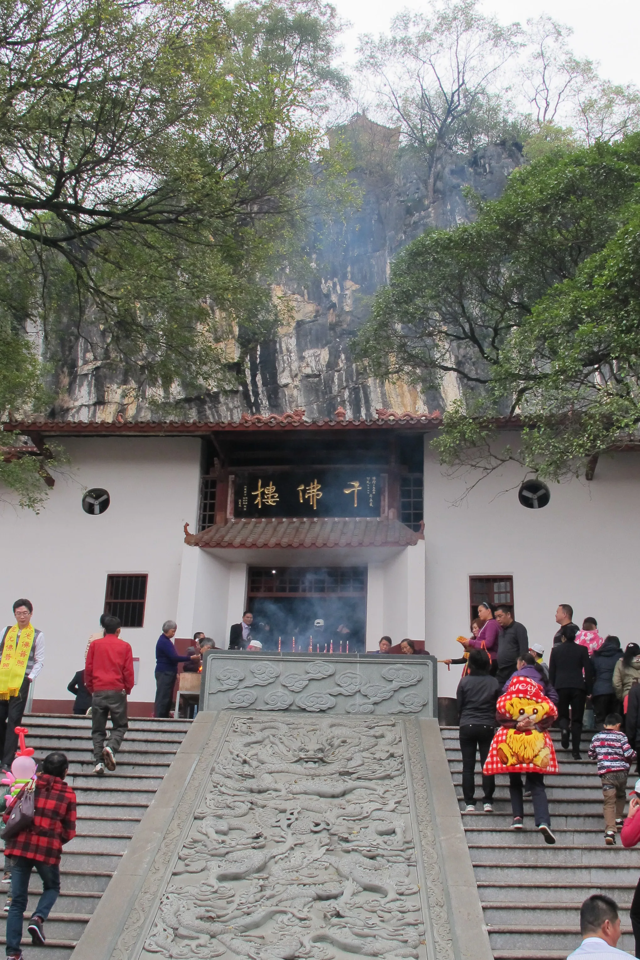 福建武平定光佛祖廟均慶院的千佛樓。何來美攝