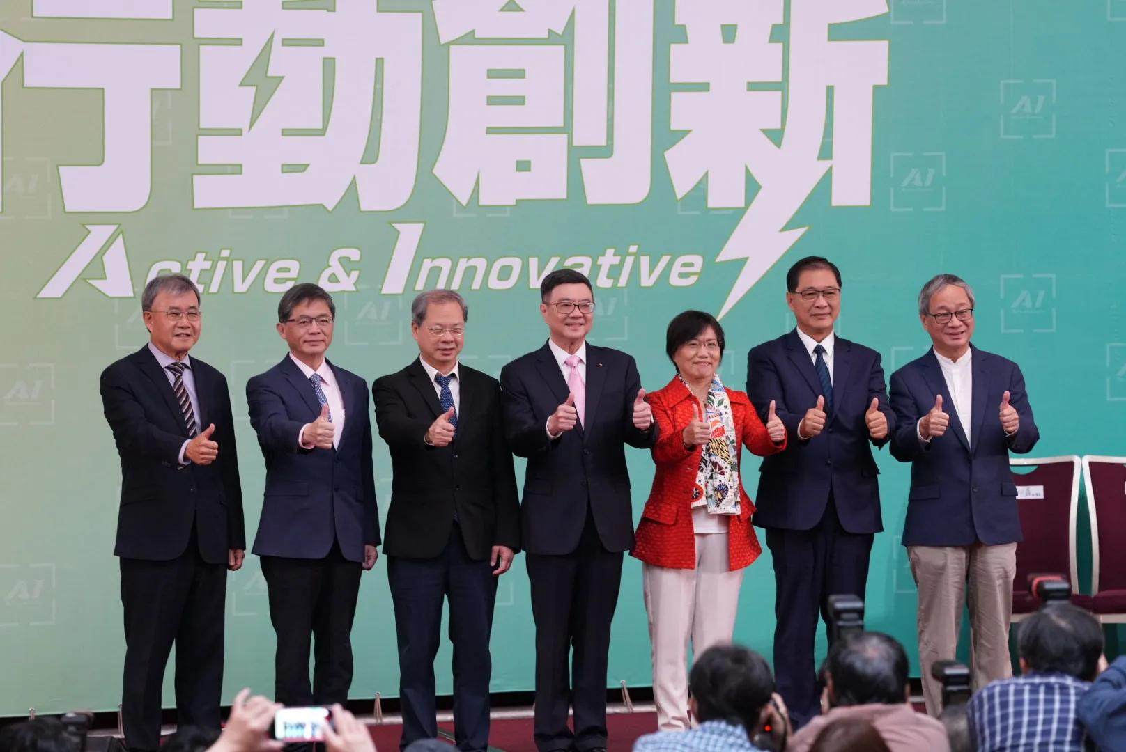 卓榮泰公布第二波內閣成員名單。宋佩遙攝