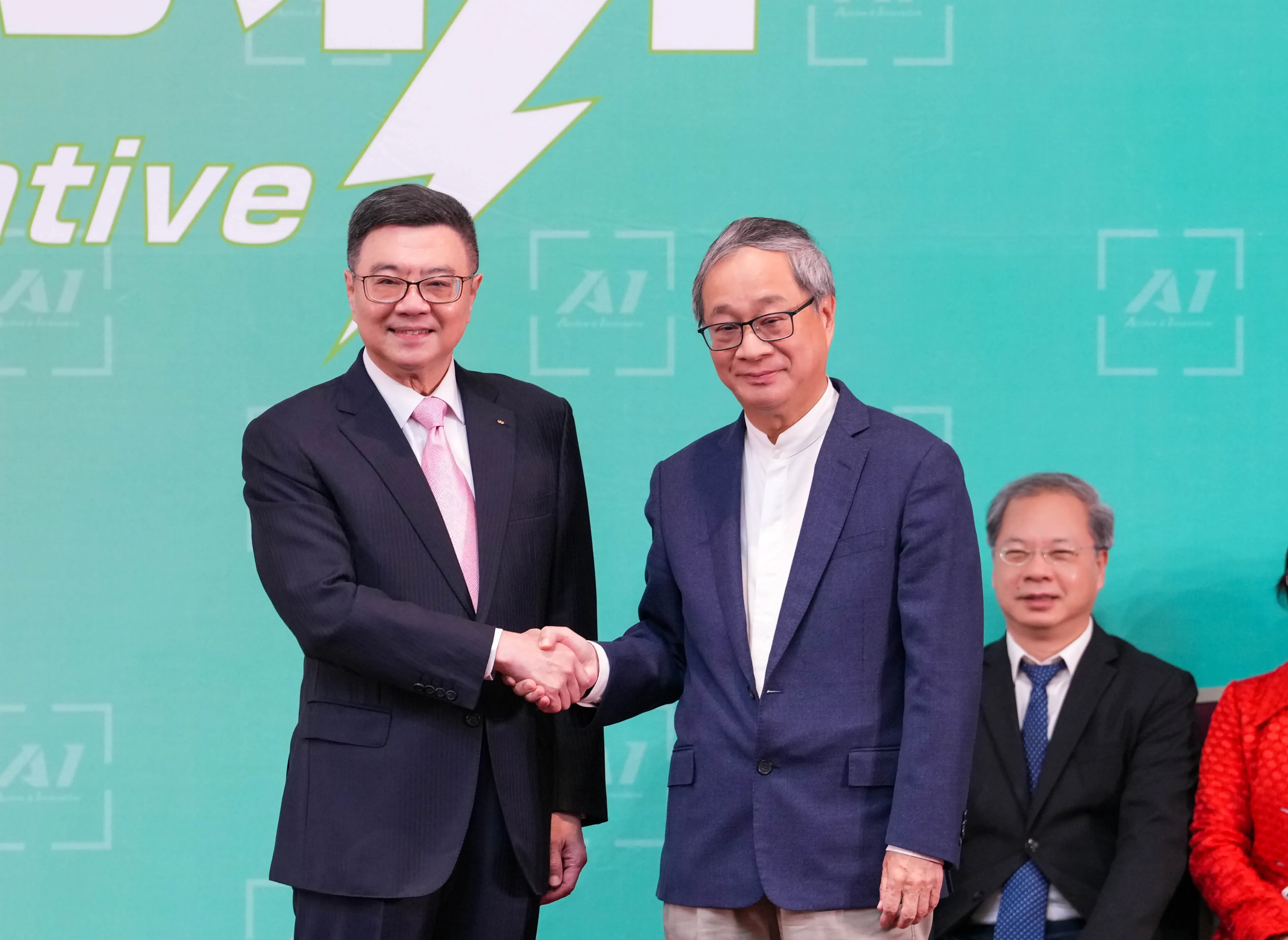 準文化部長李遠(右)。宋佩遙攝