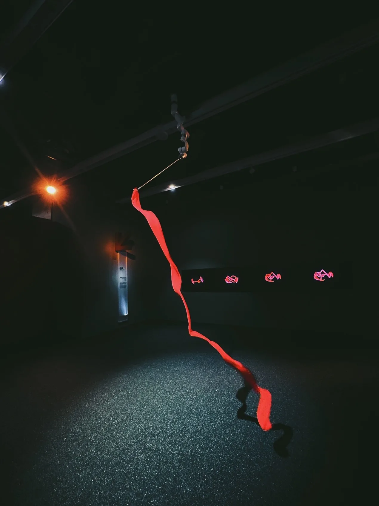 「浪書」展場照片。橫山書法藝術館提供