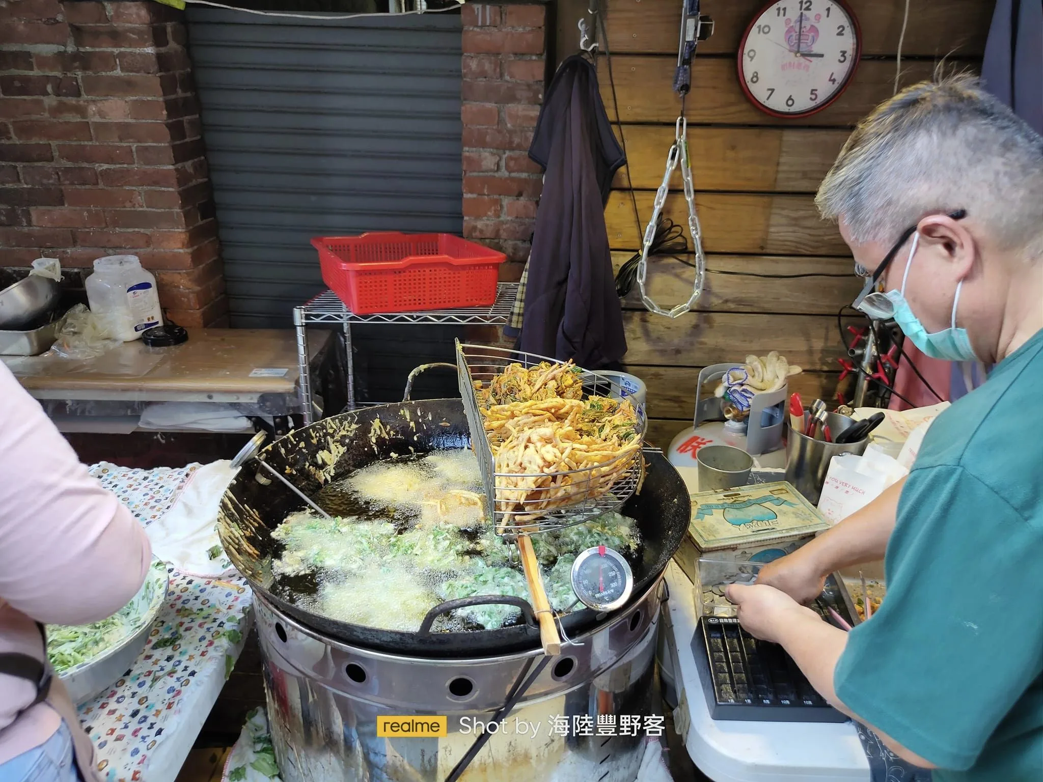 客家「烰菜」。廖佳仁攝
