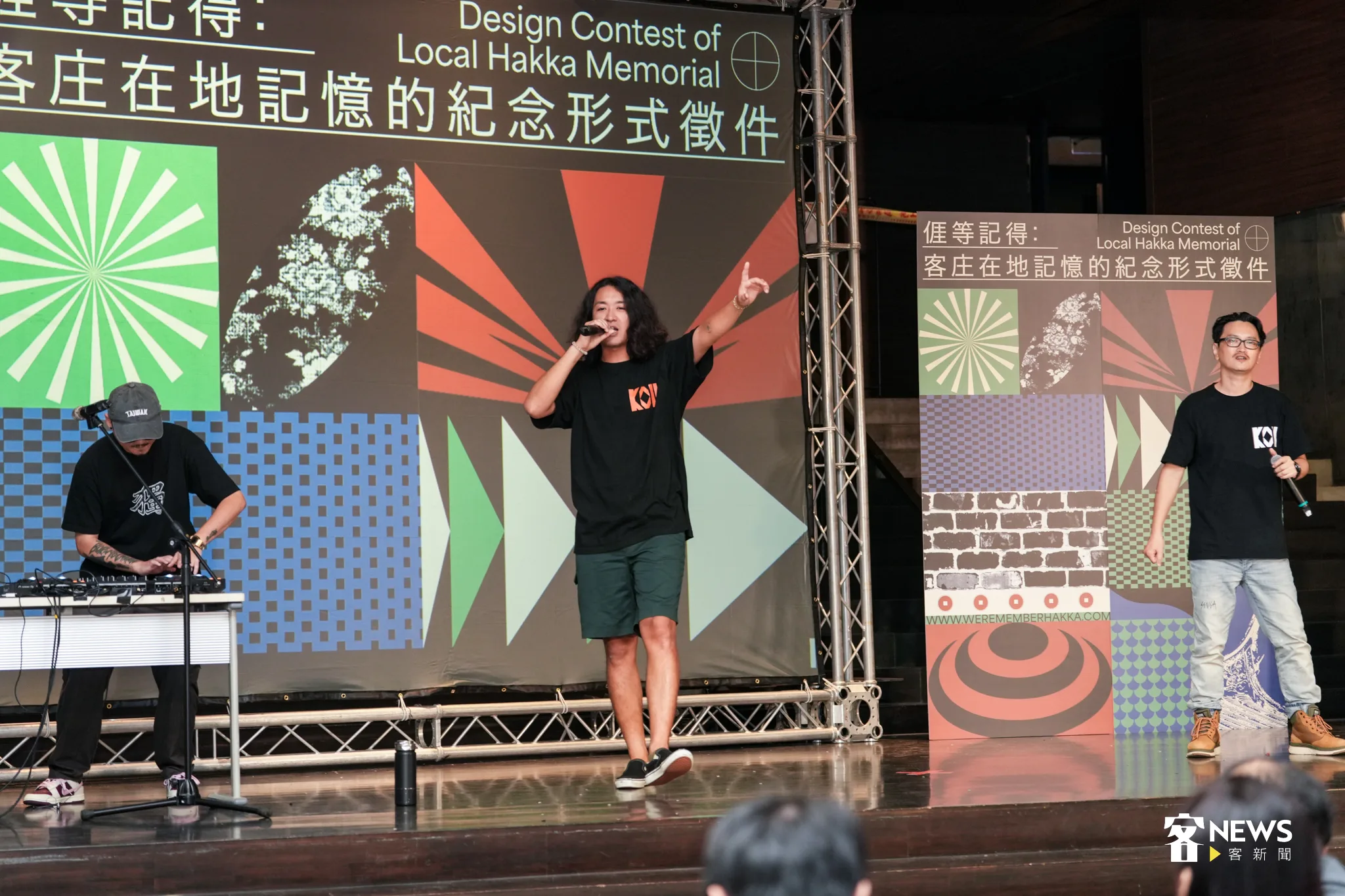 頒獎典禮前由拷秋勤擔任演出嘉賓。宋佩遙攝