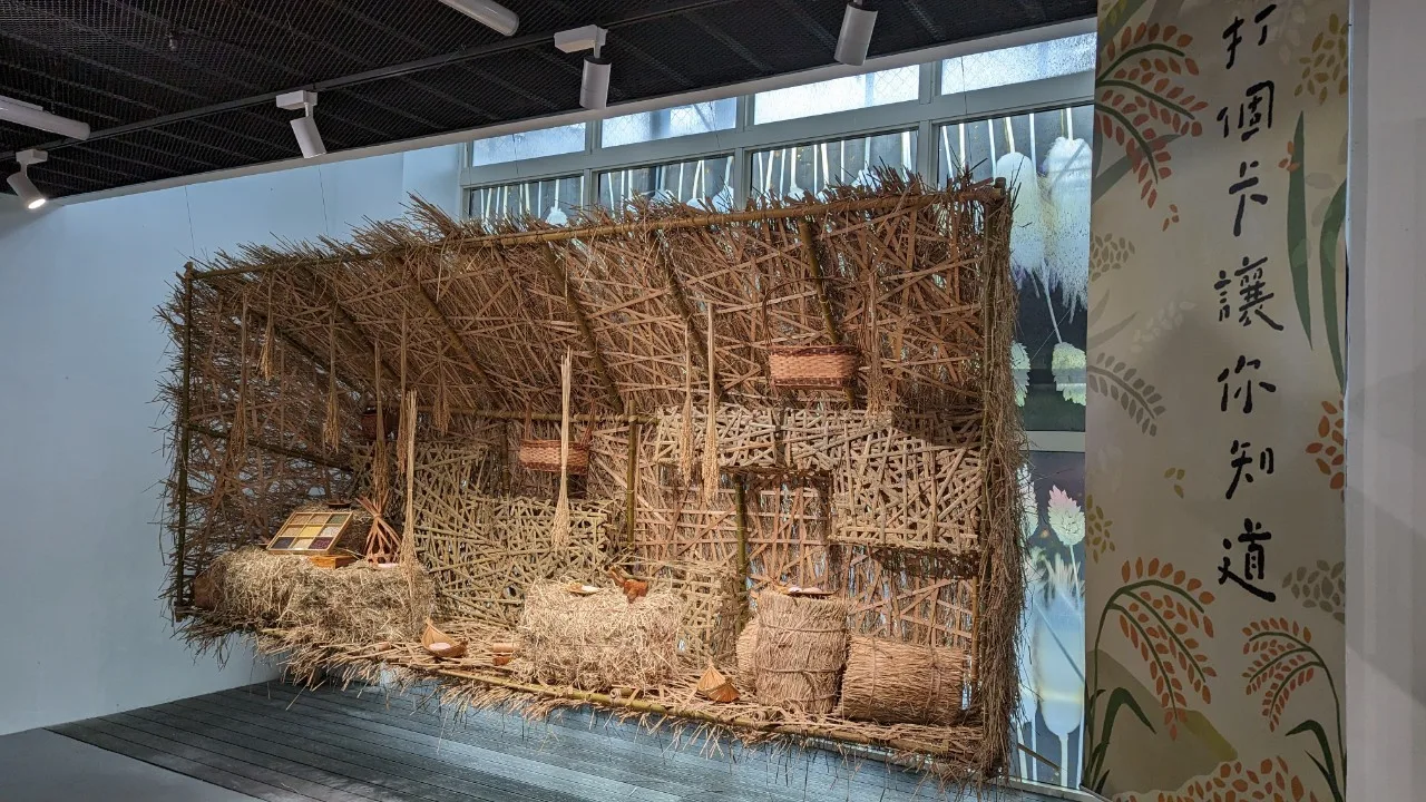《植變客家美學展》花藝作品-打個卡讓你知道。客家文化基金會提供。