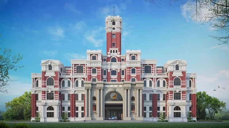 南投唯心大禮堂模擬圖。翻攝畫面