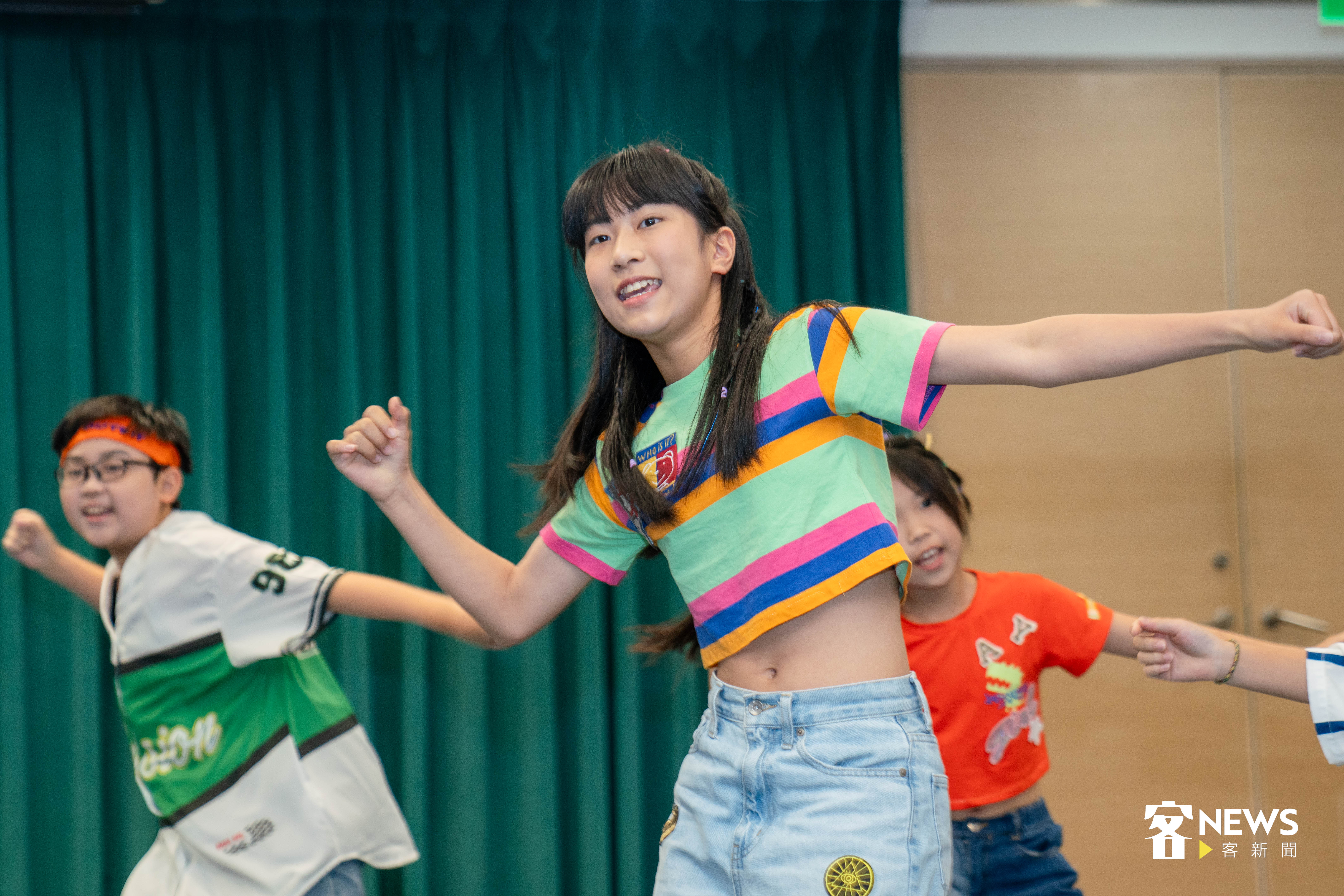 搖滾童謠將國歌重新演繹。范修語攝