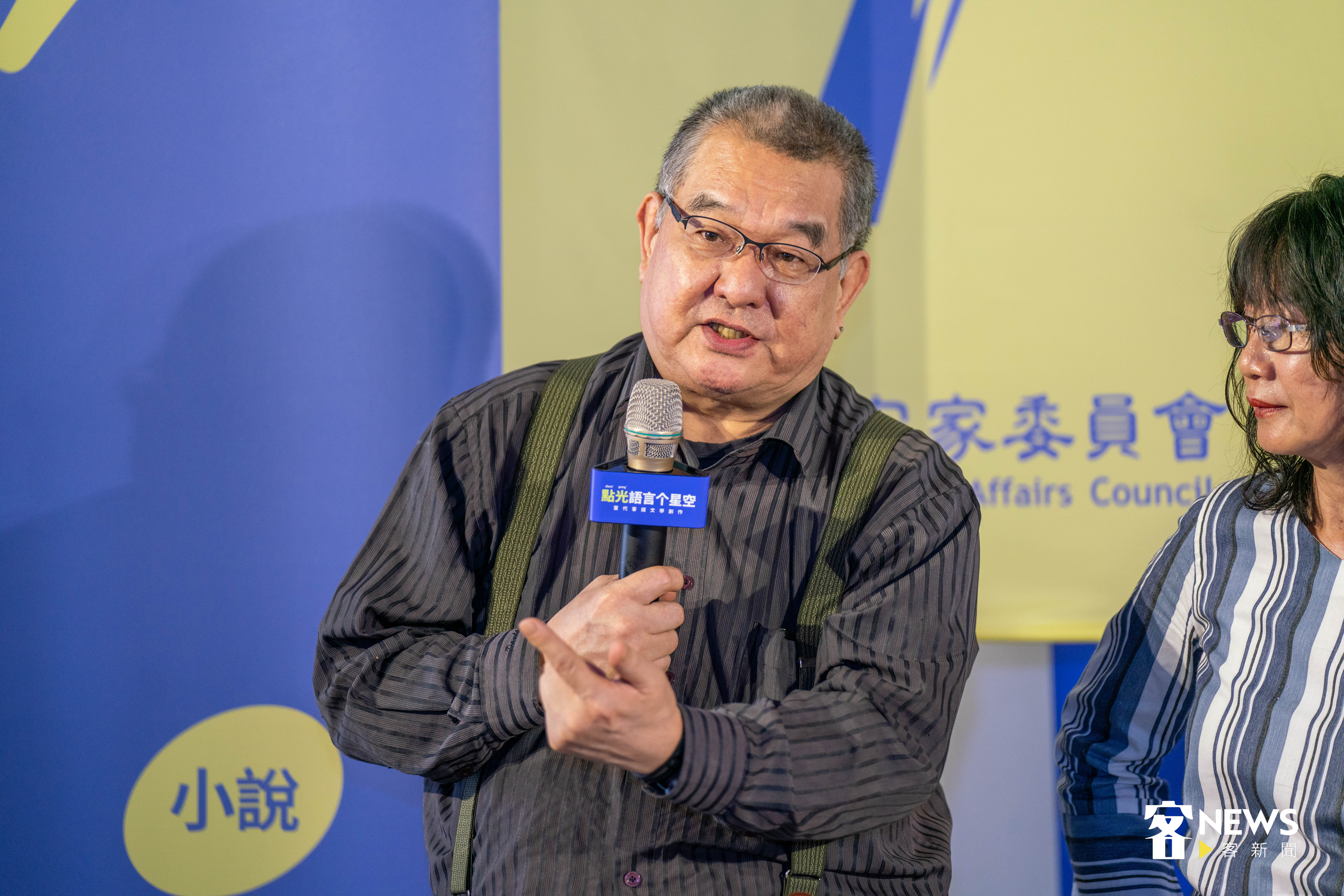 散文家吳鳴。范修語攝