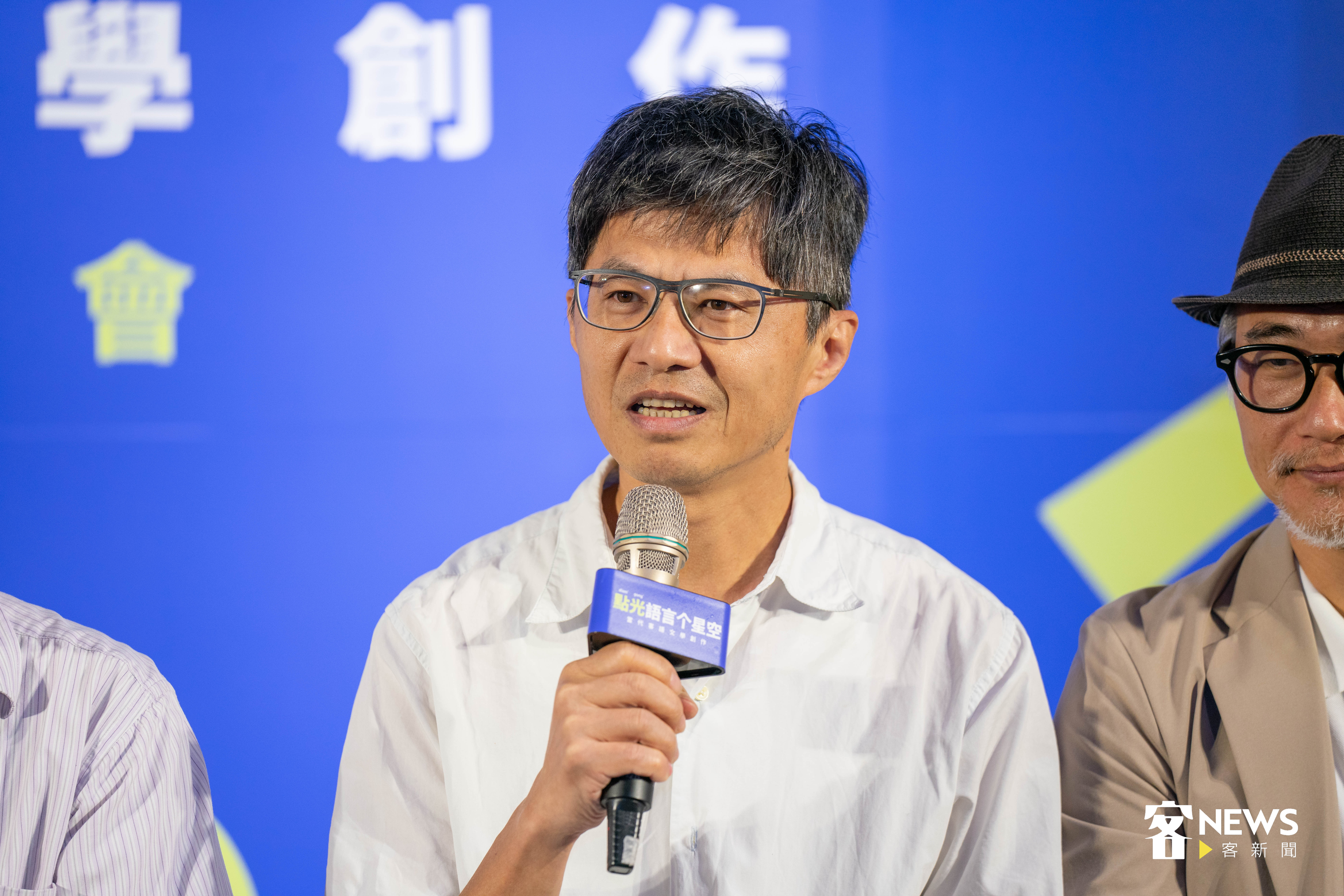 小說家甘耀明。范修語攝