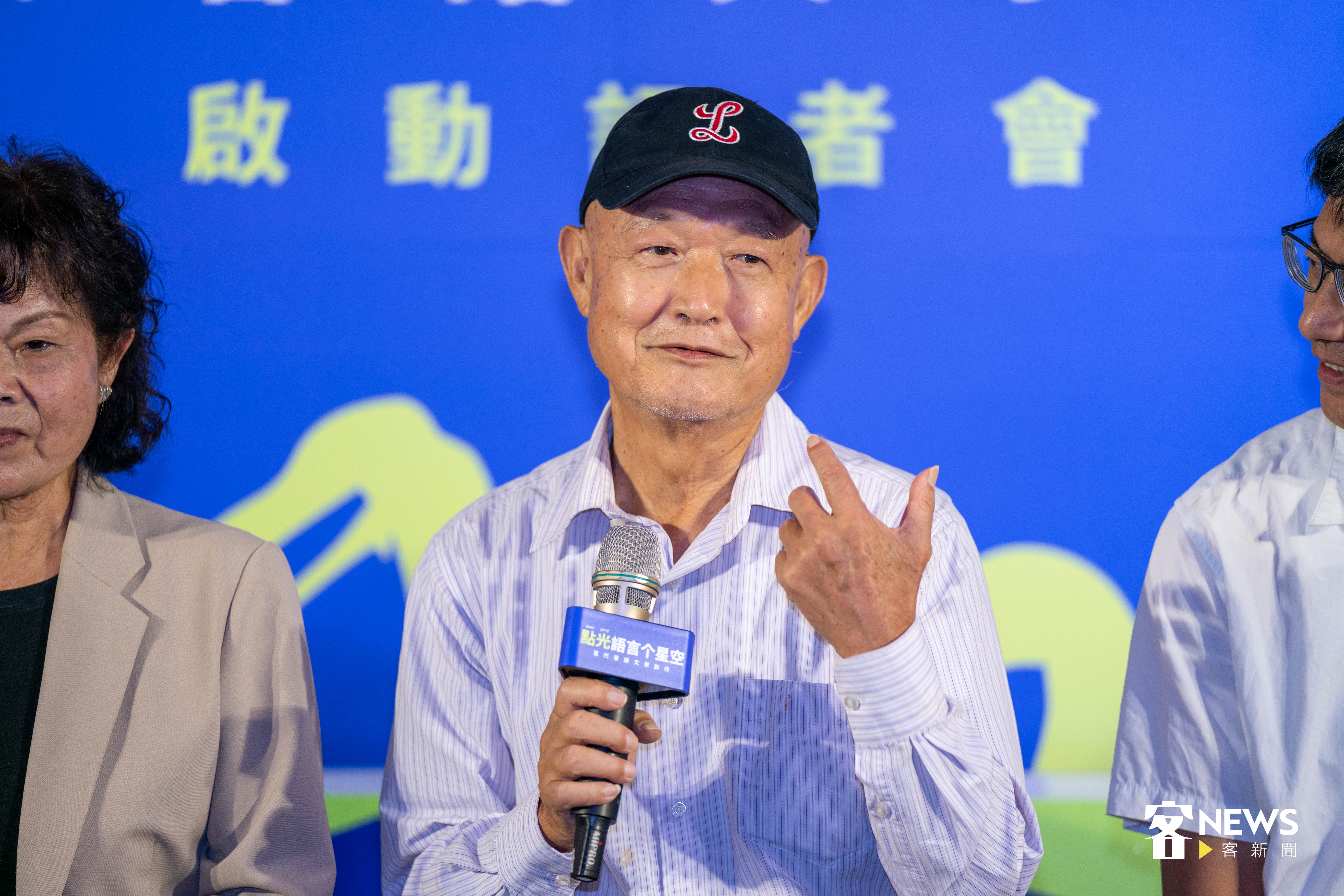 小說家李旺台。范修語攝