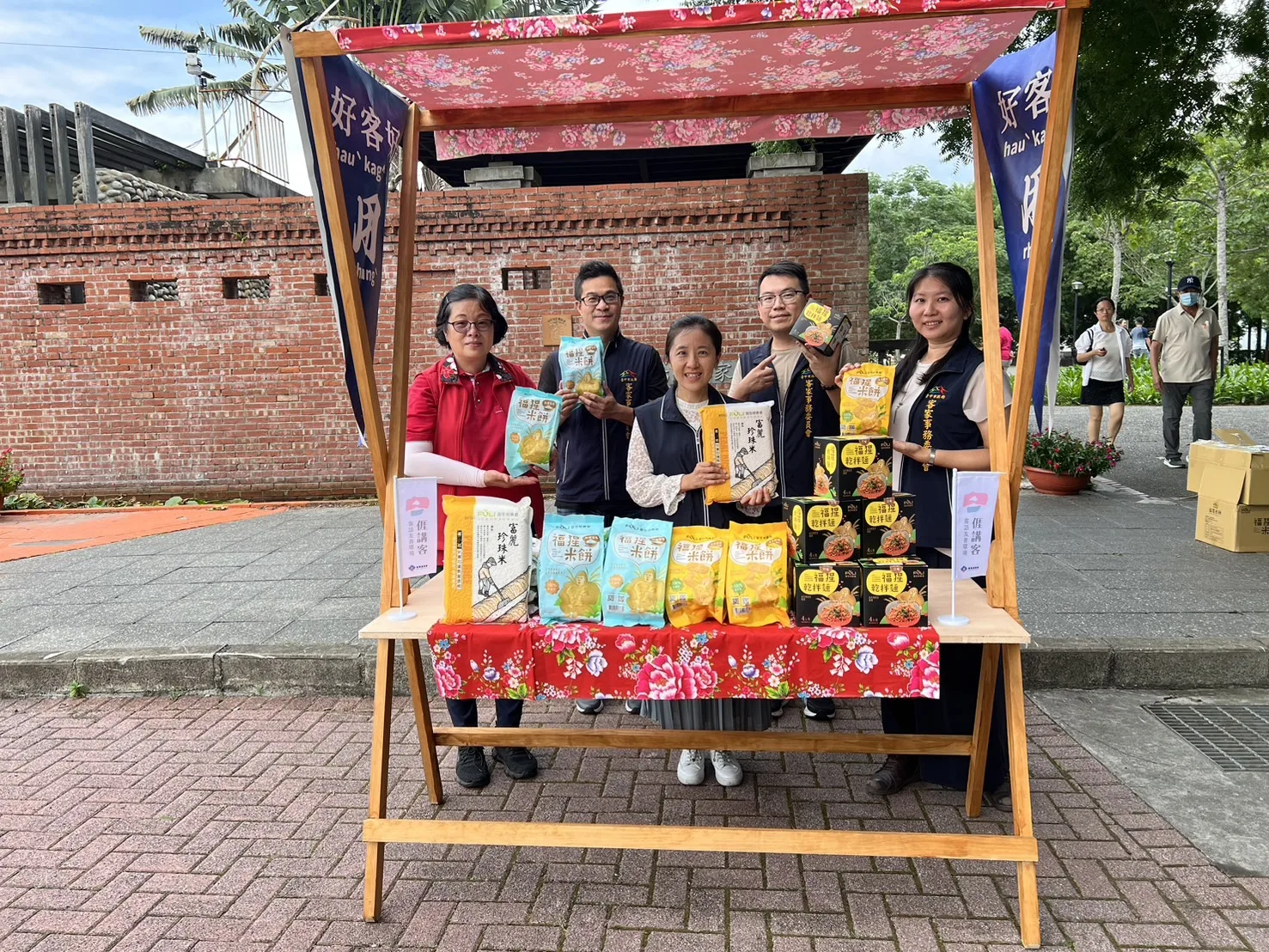 台中市府客委會邀請大家週末來東勢客家文化園區逛市集。台中客委會提供