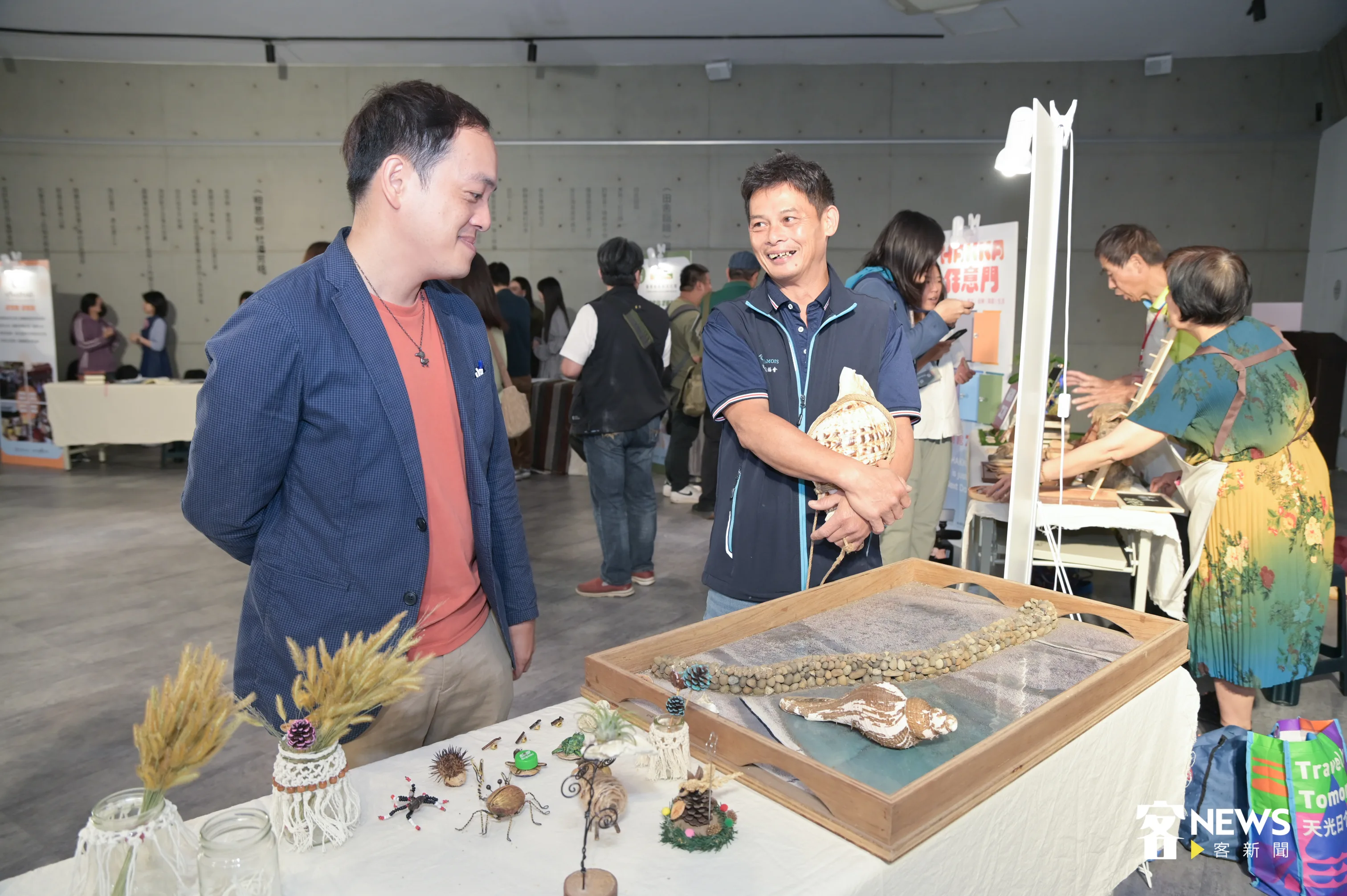 Hakka任意門串聯計畫今起動，桃園市境內7大客家主題場館即日起到年底，皆有活動，圖為新屋海螺文化體驗園區。洪俊傑攝