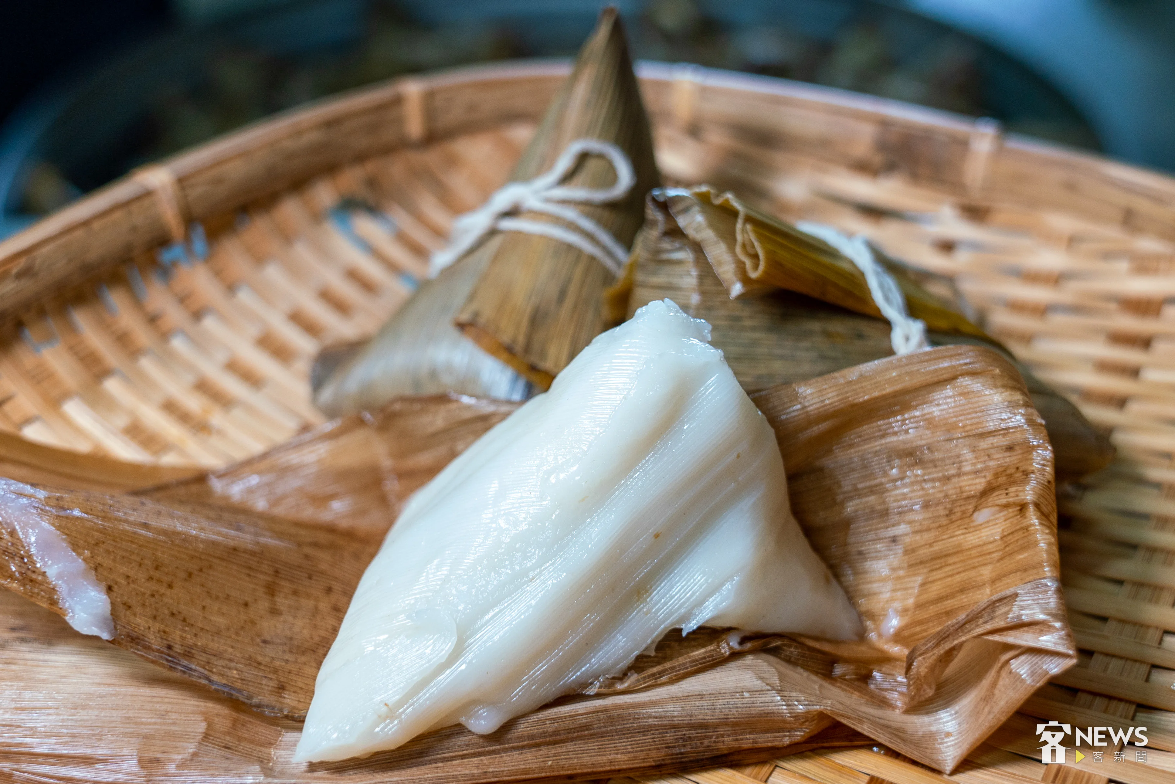 粄粽是最富客家特色的粽子。朱愷元攝