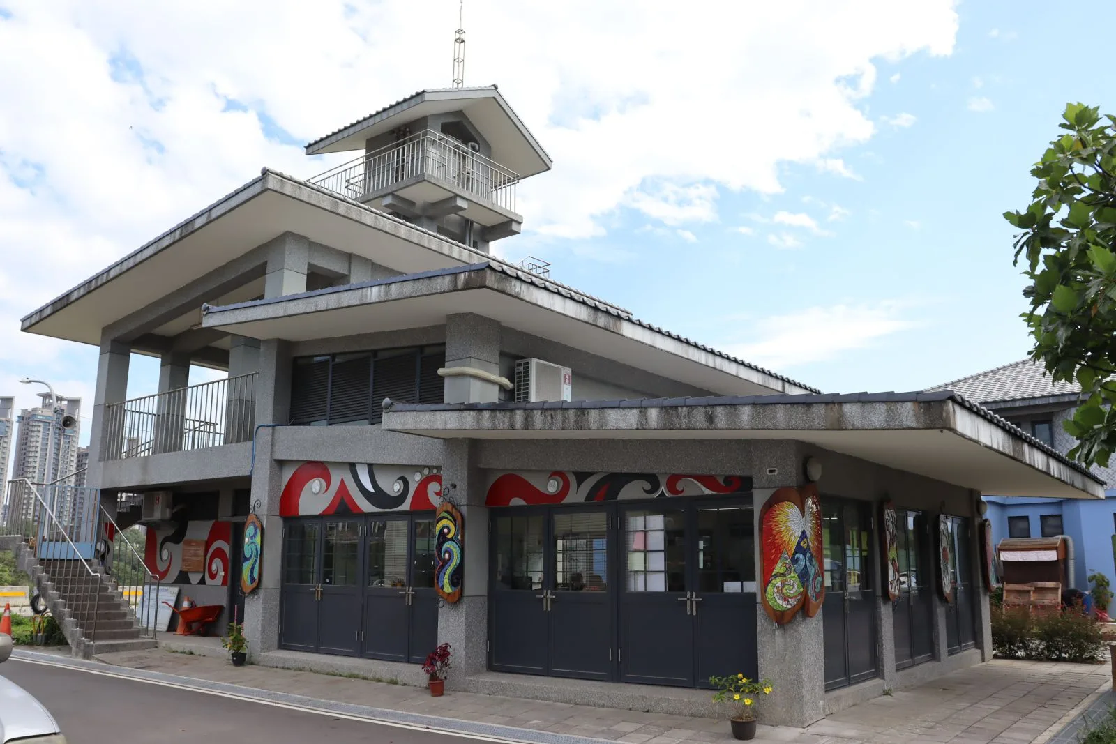 新店溪洲阿美族生活文化園區及聚會所（資料照）。翻攝自新北市政府原住民族行政局官網