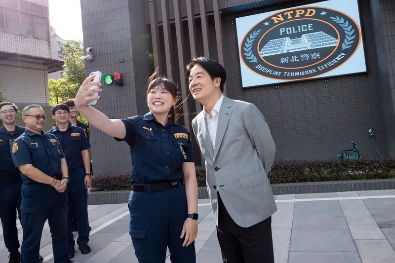 警察節將至　賴清德慰勉基層員警承諾持續充實資源
