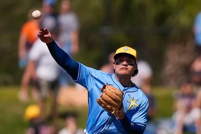 張育成今年重返MLB坦帕灣光芒隊，不過在5月底在小聯盟出賽時，與隊友相撞導致輕微撕裂傷，進入傷兵名單。圖取自光芒隊IG