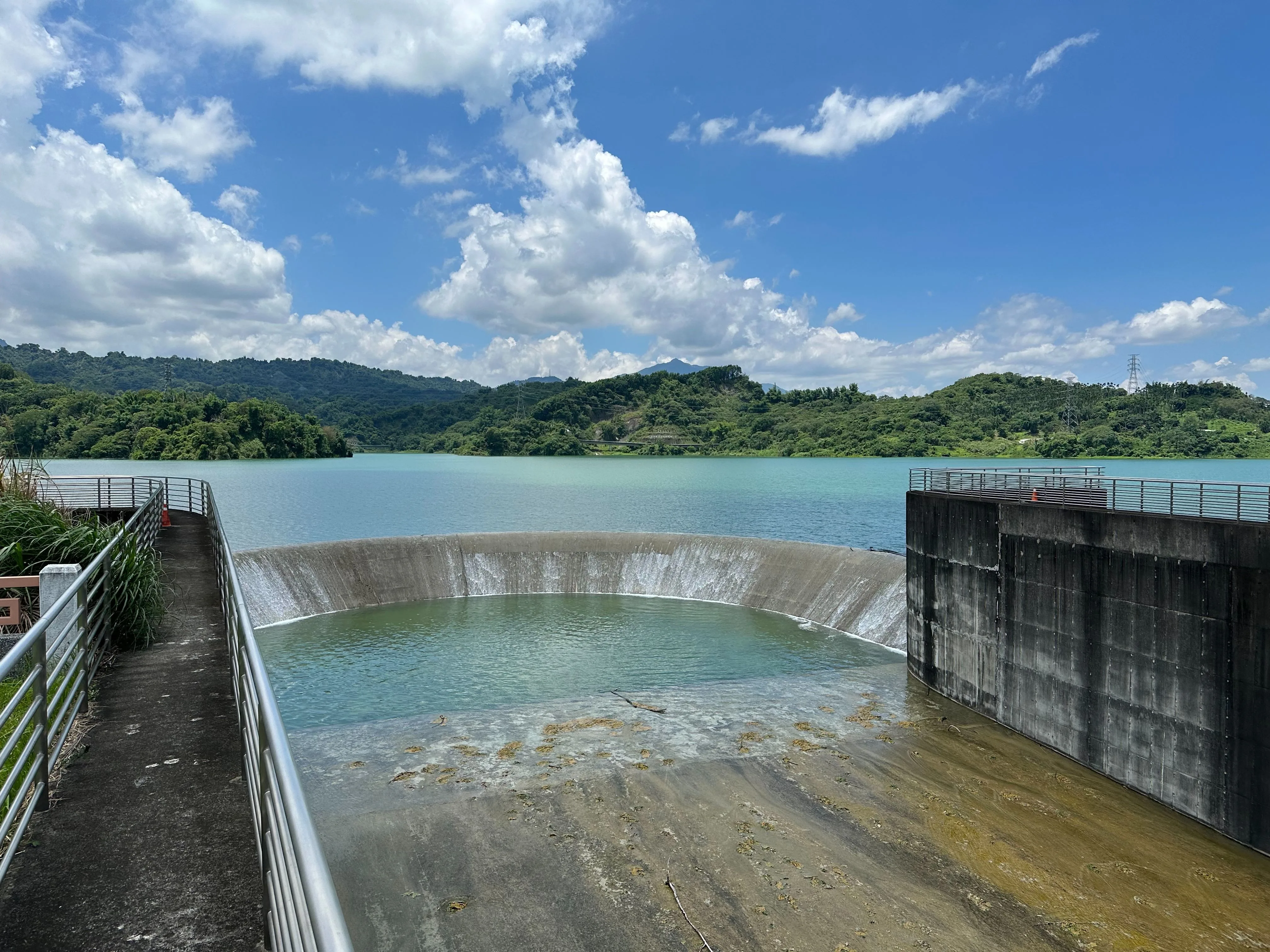 雲林湖山水庫滿水溢流　今年民生用水無虞