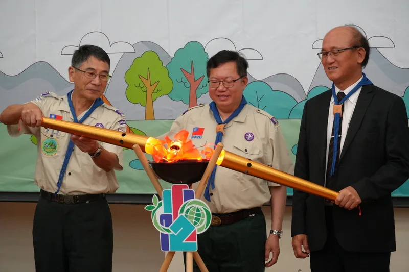 暌違6年童軍大露營　18國聚集台南結合AI活動