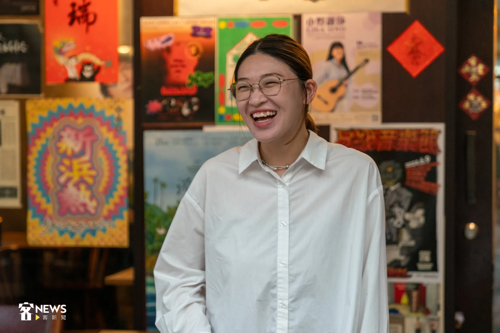 「永遠保持著我可以分享、寫出自己喜歡也可以打動別人的音樂,很任性齁!」邱淑蟬說。宋佩遙攝