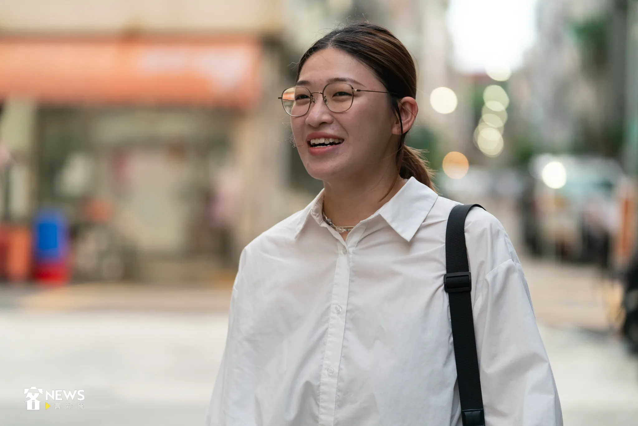 邱淑蟬說,自己可以在最喜歡的高雄生活、成長,是相當幸福的一件事。宋佩遙攝