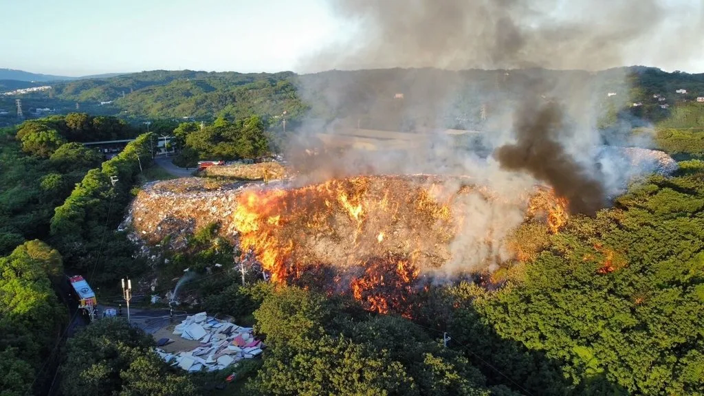 苗栗西山掩埋場火警後　多地要慎防PM2.5過量