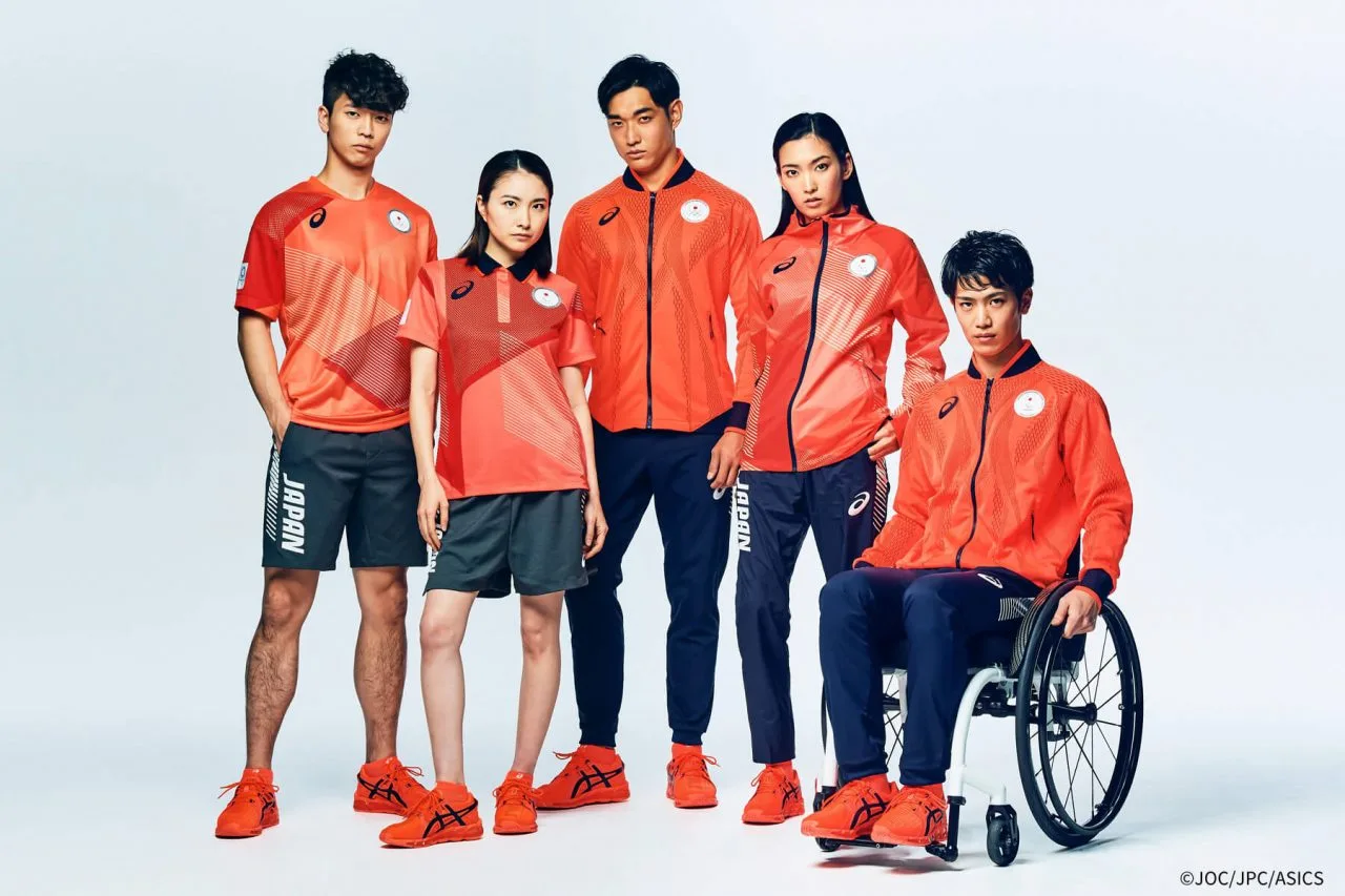 日本隊奧運隊服。翻攝自teamjapanjoc IG