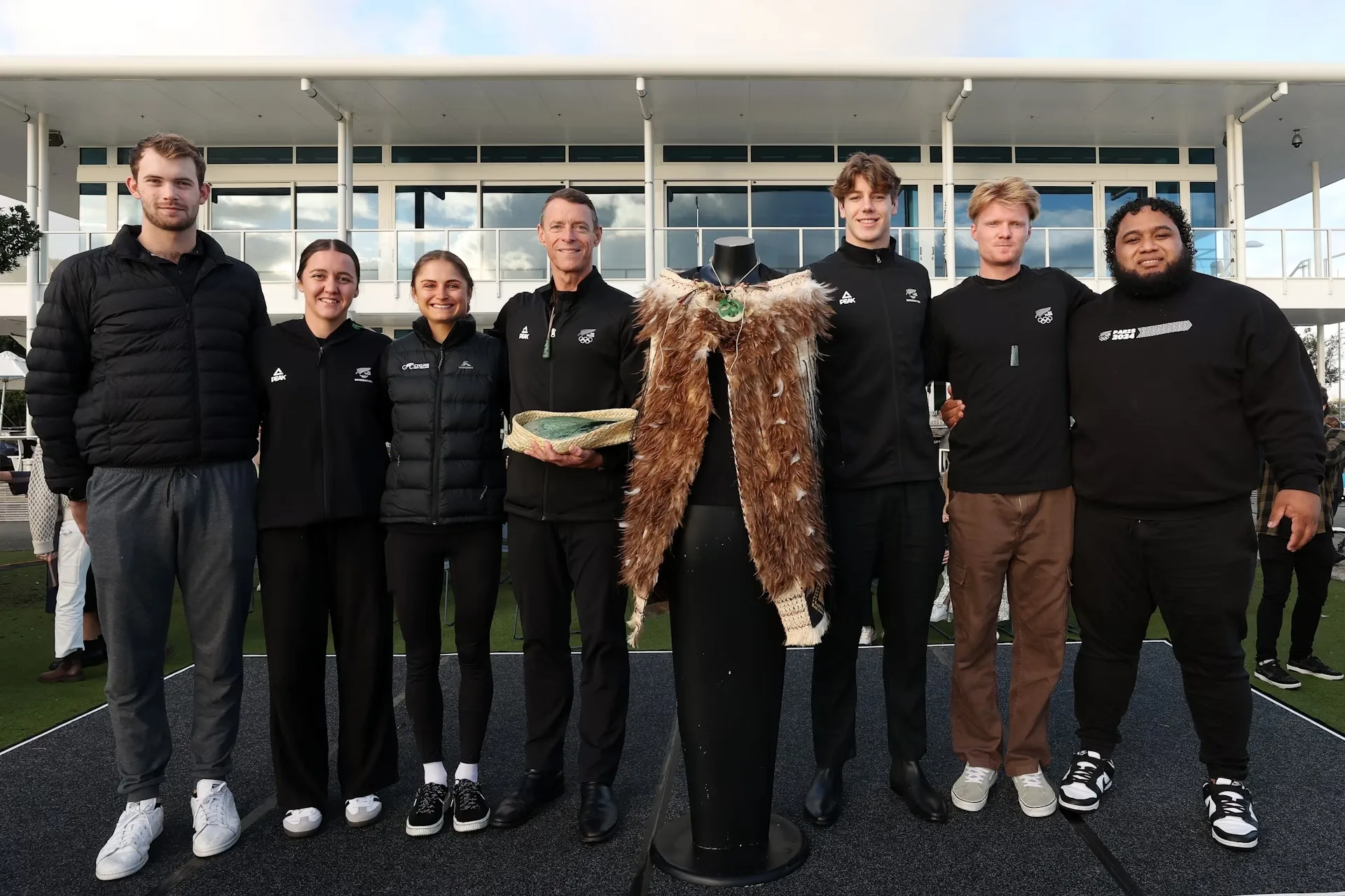 紐西蘭奧運隊服極具生態特色。翻攝自New Zealand National Olympic Committee