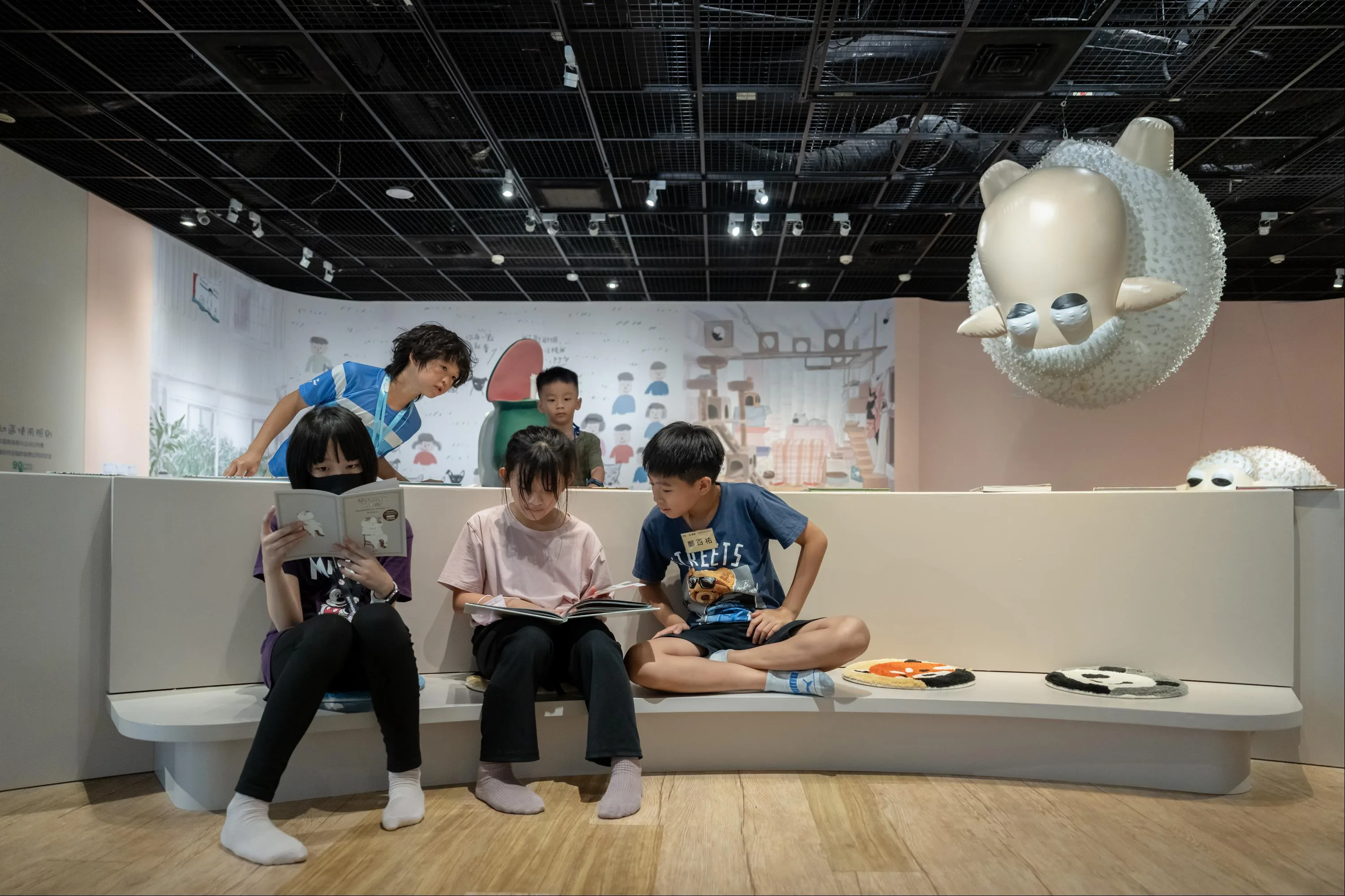 「親愛的動物們」展覽。高美館提供