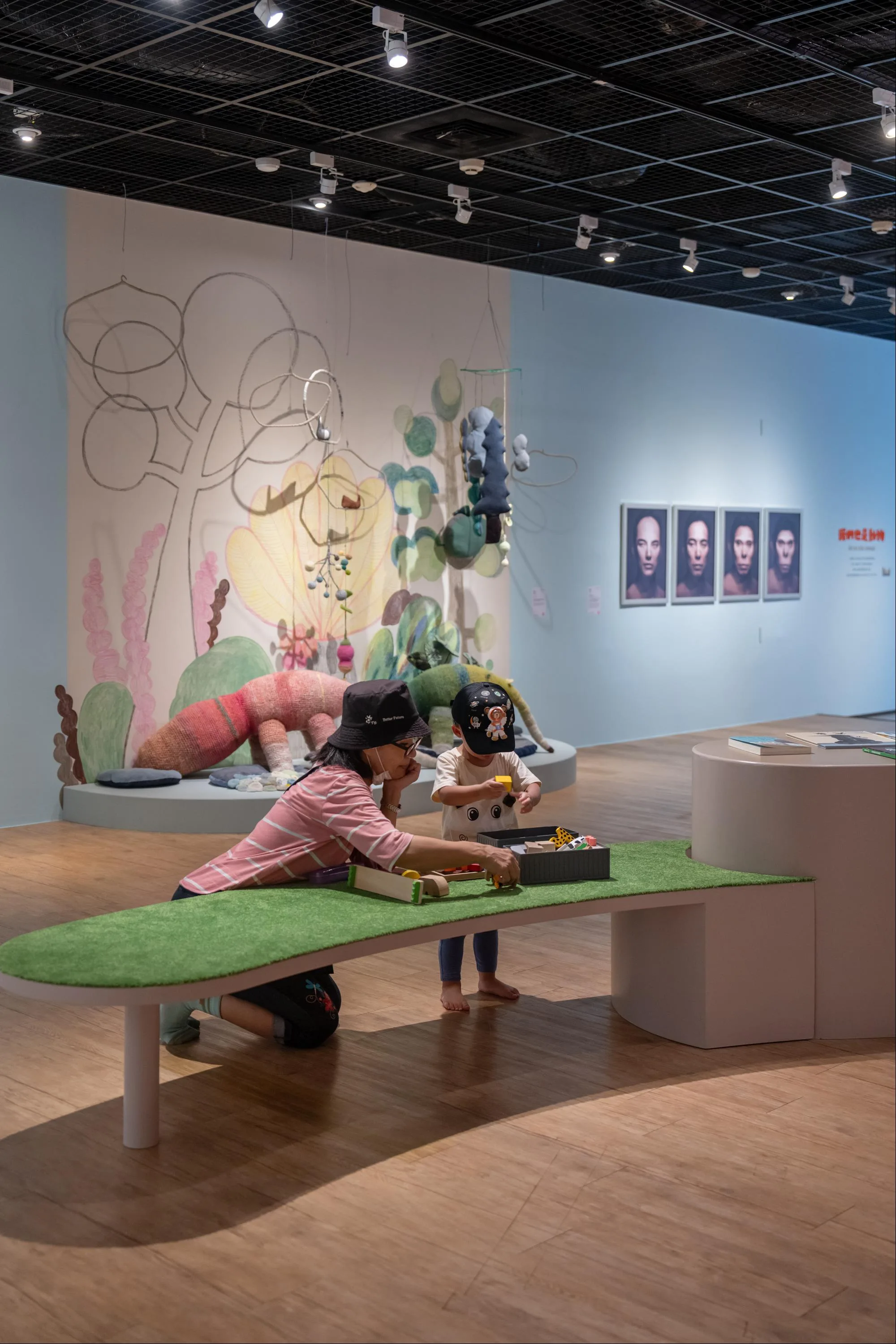 「親愛的動物們」展覽。高美館提供