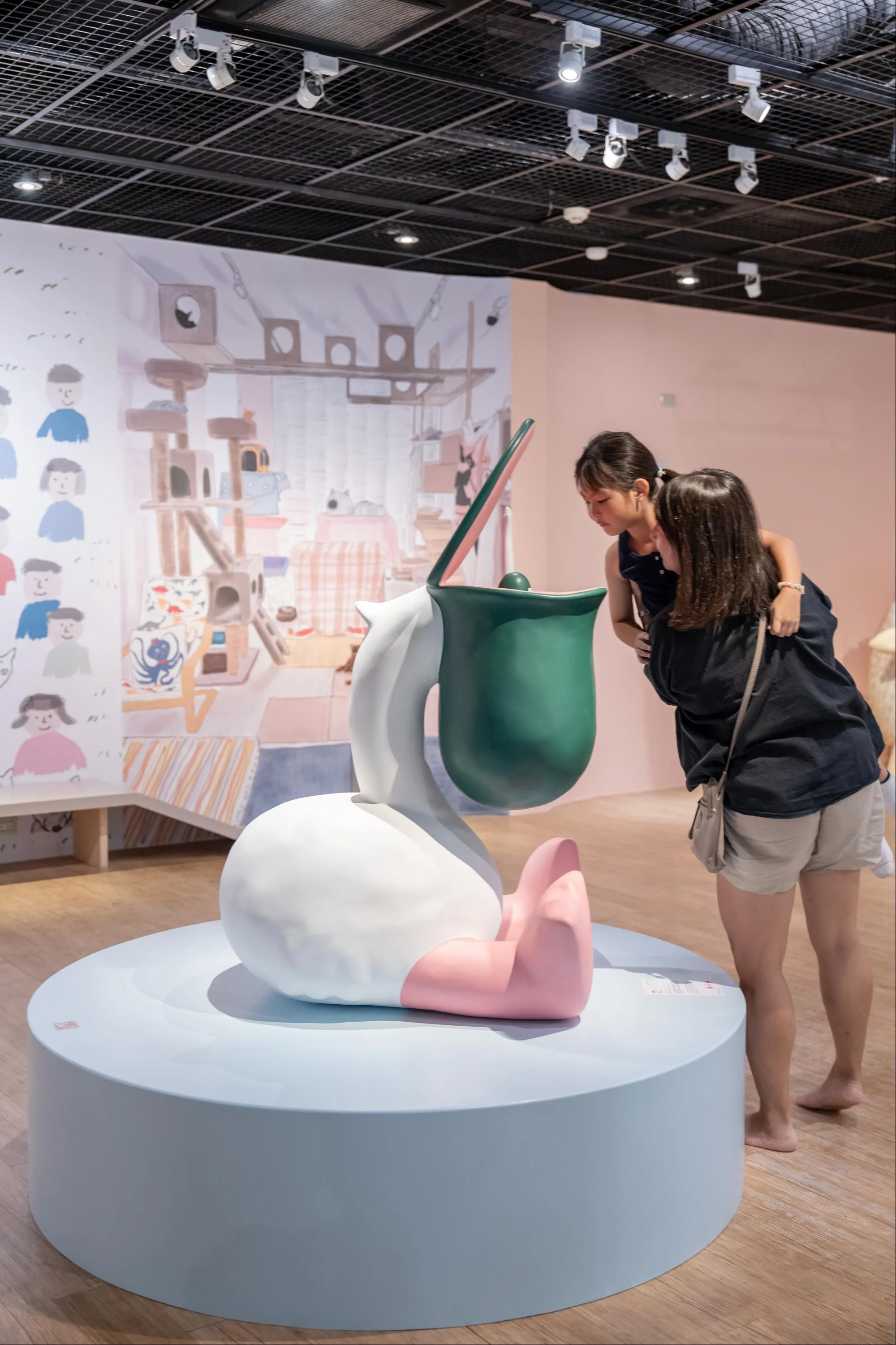 「親愛的動物們」展覽。高美館提供
