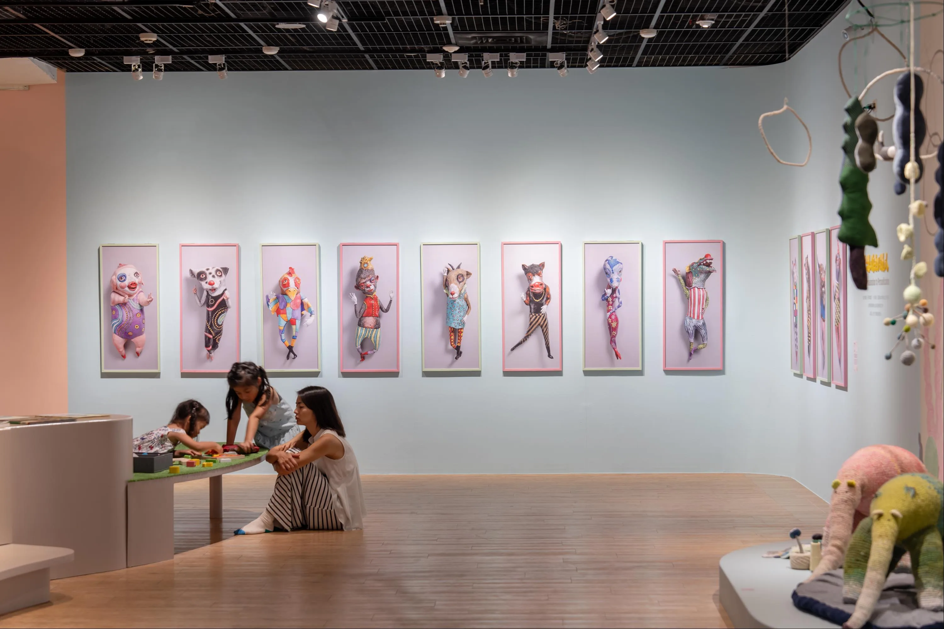 「親愛的動物們」展覽。高美館提供