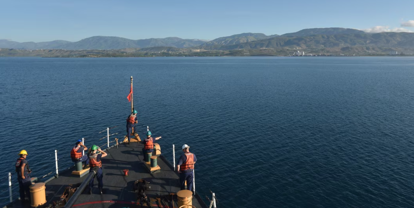 海地海岸警衛隊獲報立刻前往搶救。翻攝自海地海岸警衛隊官方網站