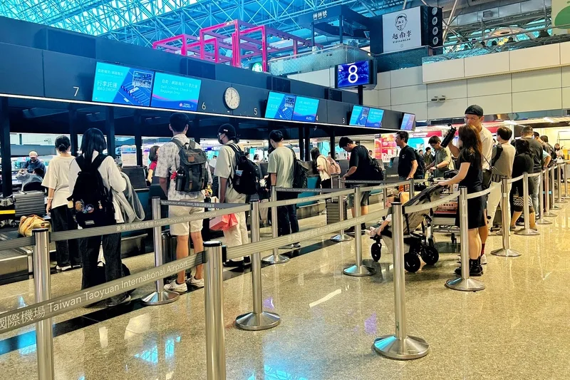 颱風凱米致旅客滯日　航空公司陸續疏運