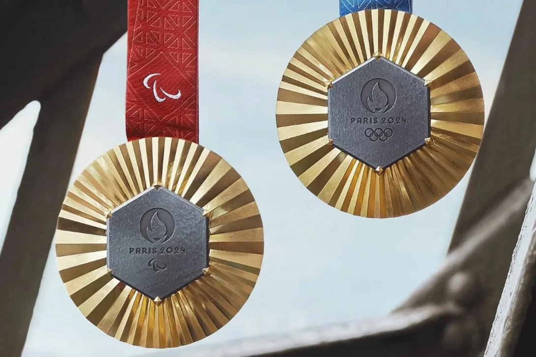 奧運獎牌由法國珠寶品牌 Chaumet 負責。翻攝Paris2024 IG
