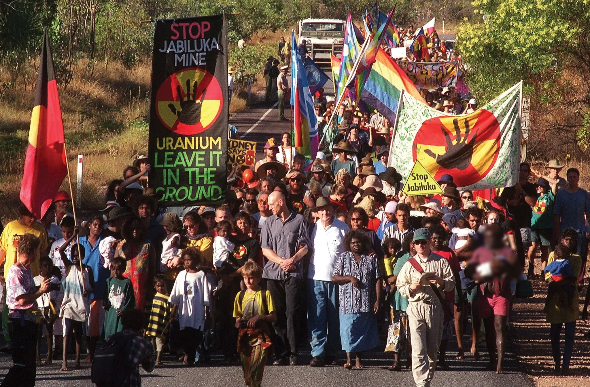 當地米拉爾族年年都為礦區開採抗爭。翻攝自貢德傑米原住民組織GAC《臉書》官方粉專