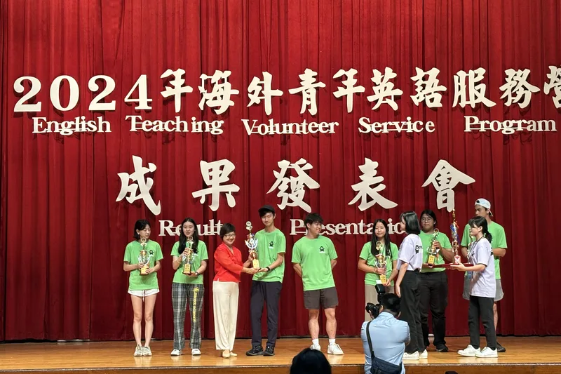 海外青年英語服務營　22國、502名志工來台
