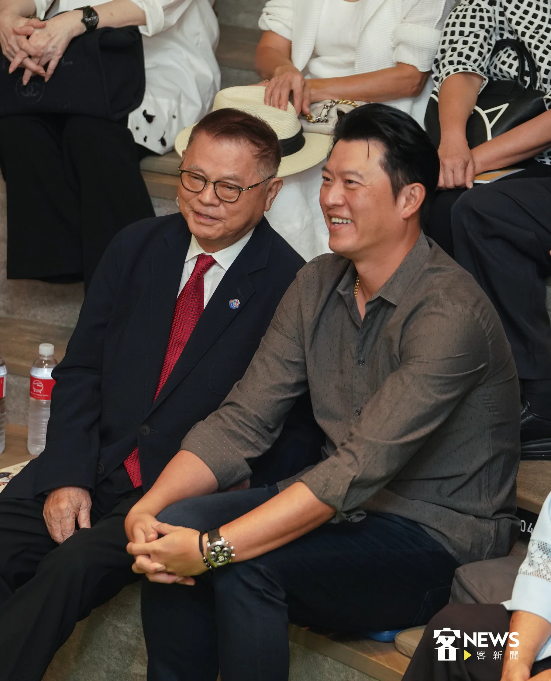 今年入堂名人彭誠浩（左）、王建民（右）。洪俊傑攝