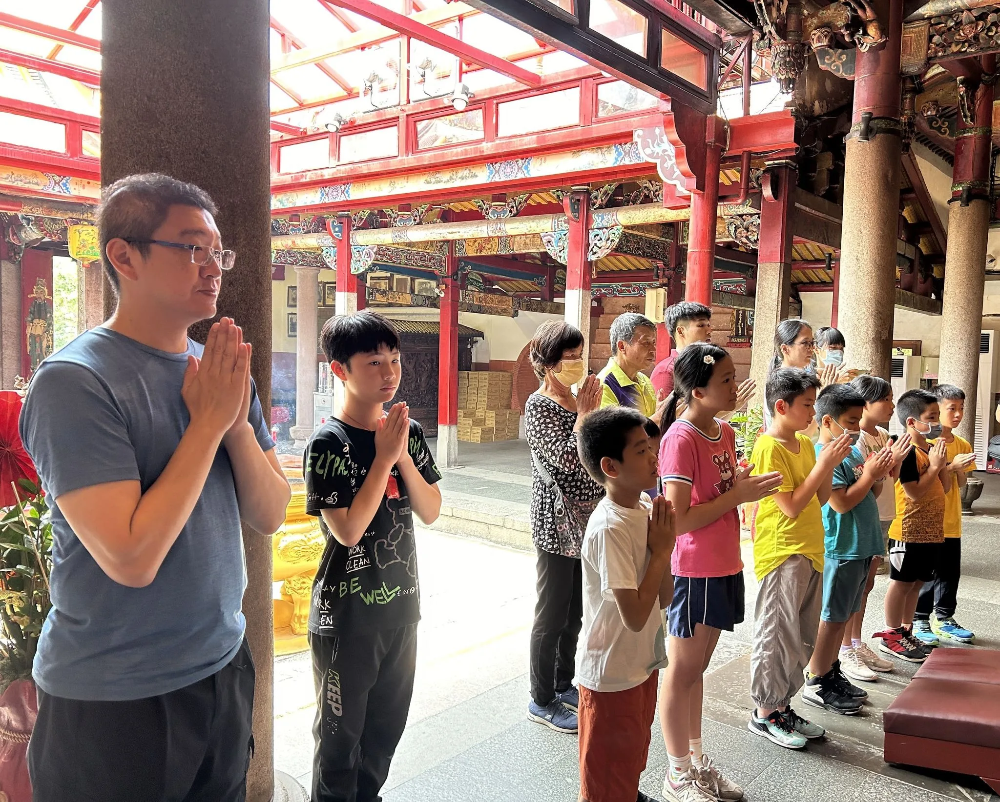 2024年義民祭禮生培訓。坪林國小提供