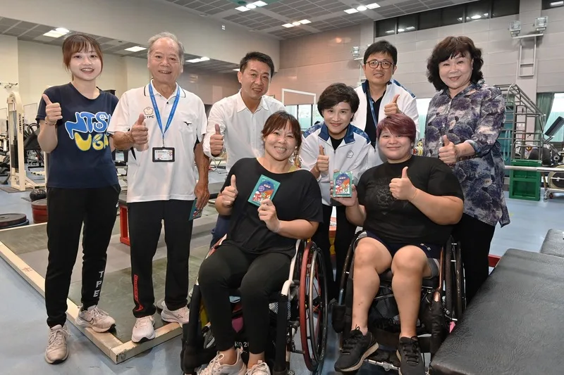 訪視國訓中心　鄭麗君：成為帕運選手堅強後盾
