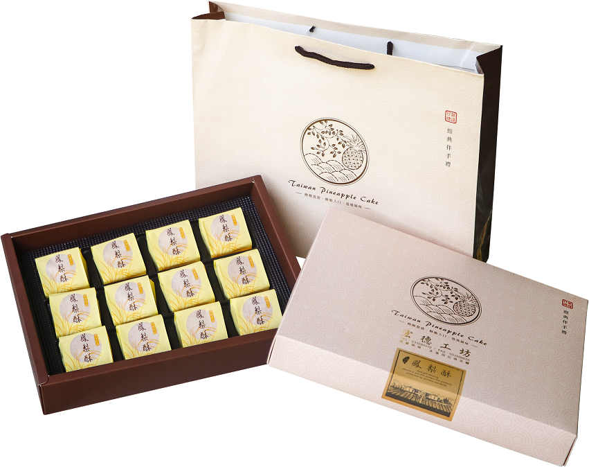 台北監獄鳳梨酥一盒12顆250元。