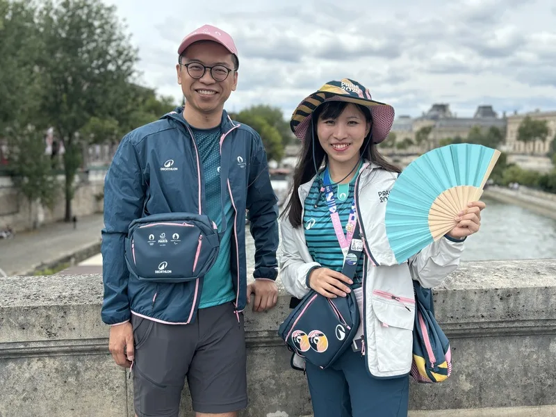 台灣人參與巴黎奧運志工　用最美風景推國民外交