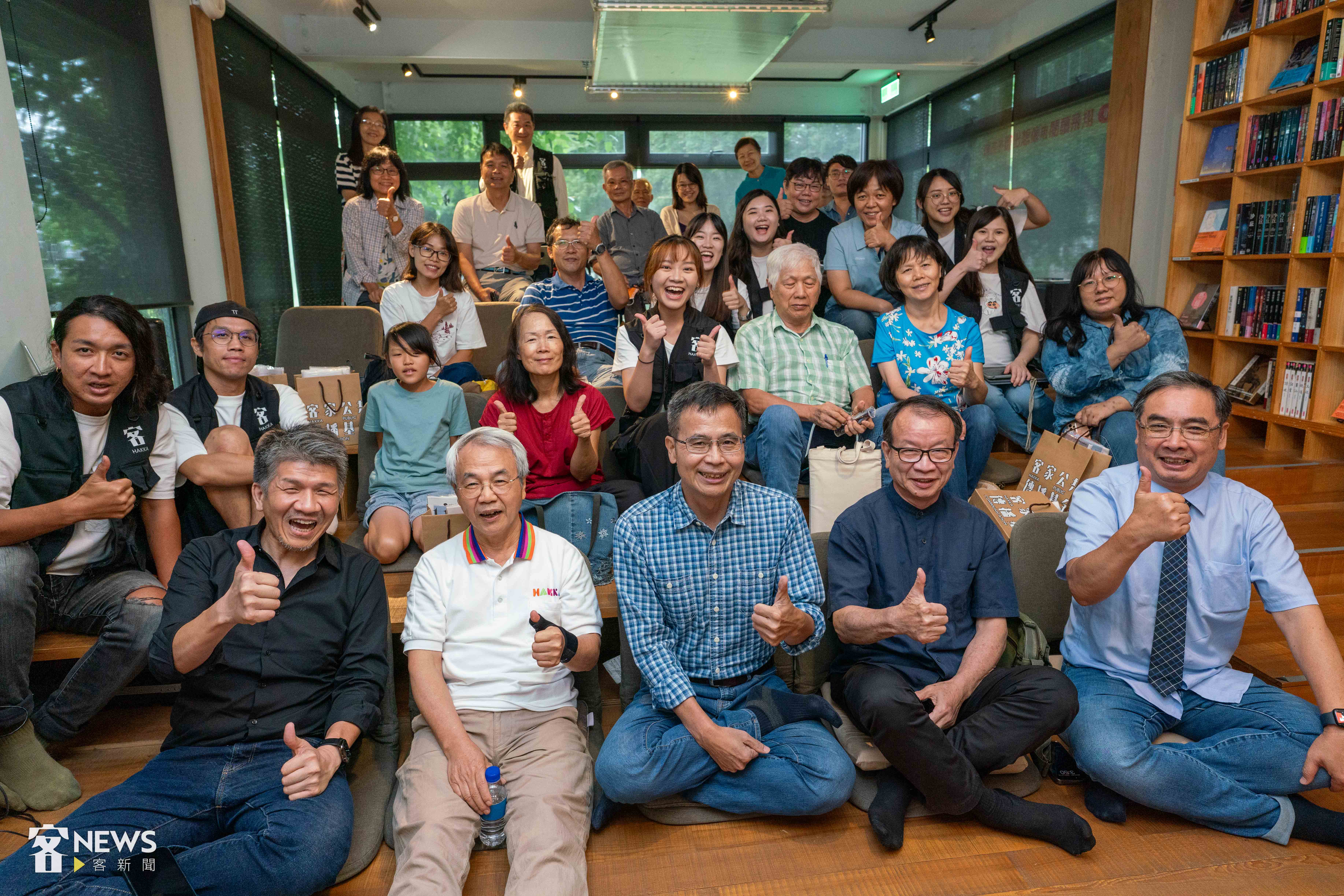 講客廣播電臺於新竹或者書店舉辦《客座教授！安烈炫》首場Live Podcast。李台源攝